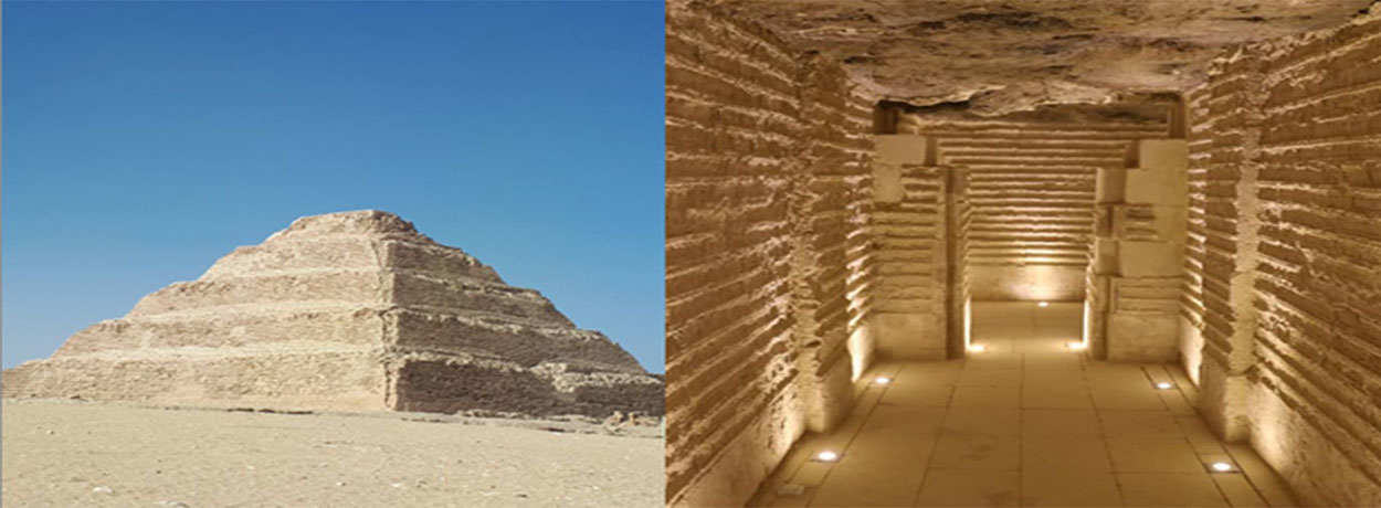 Egypt Travel Consultant Finally the Step Pyramid (Djoser) Interior